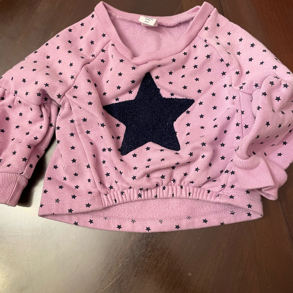 Baby girl Gap star sweatshirt